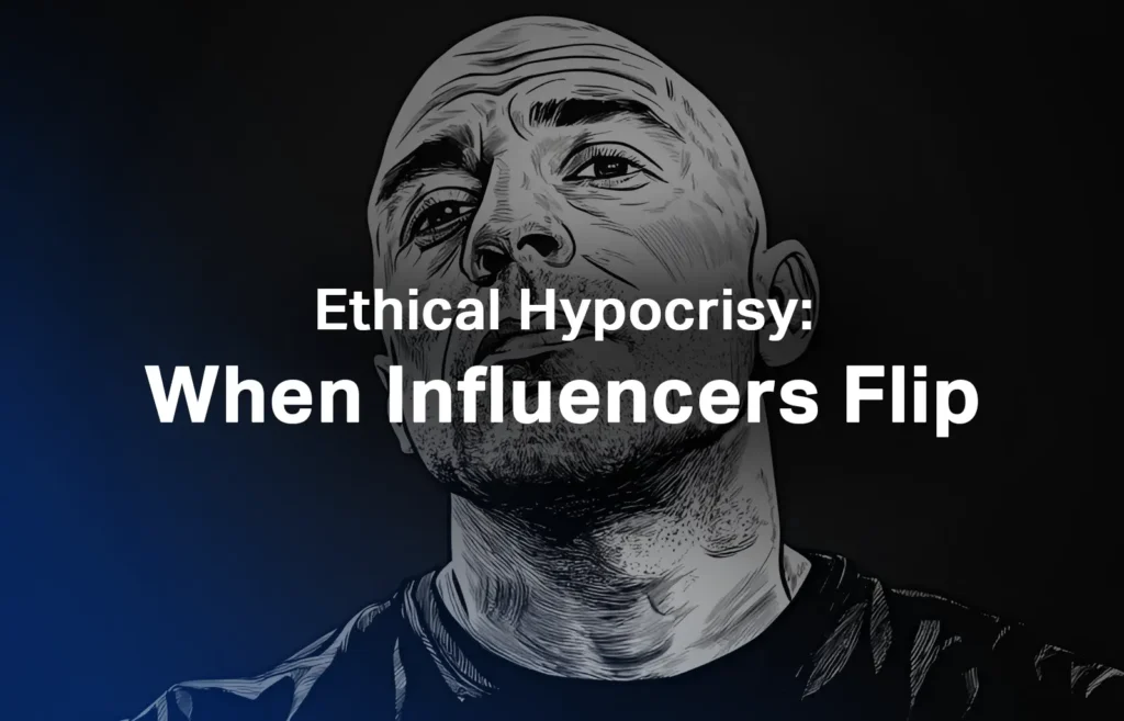 Ethical Hypocrisy : When Influencers Flip